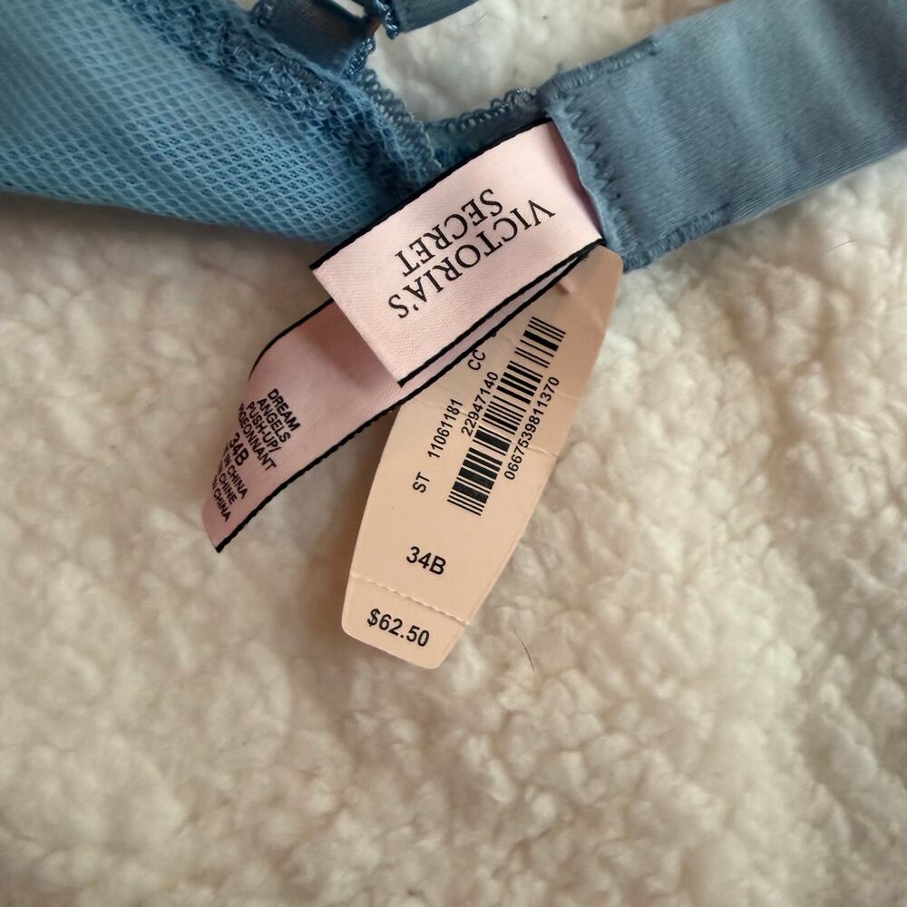Victoria's Secret Dream Angels Blue Demi Bra 34B - Picture 3 of 3
